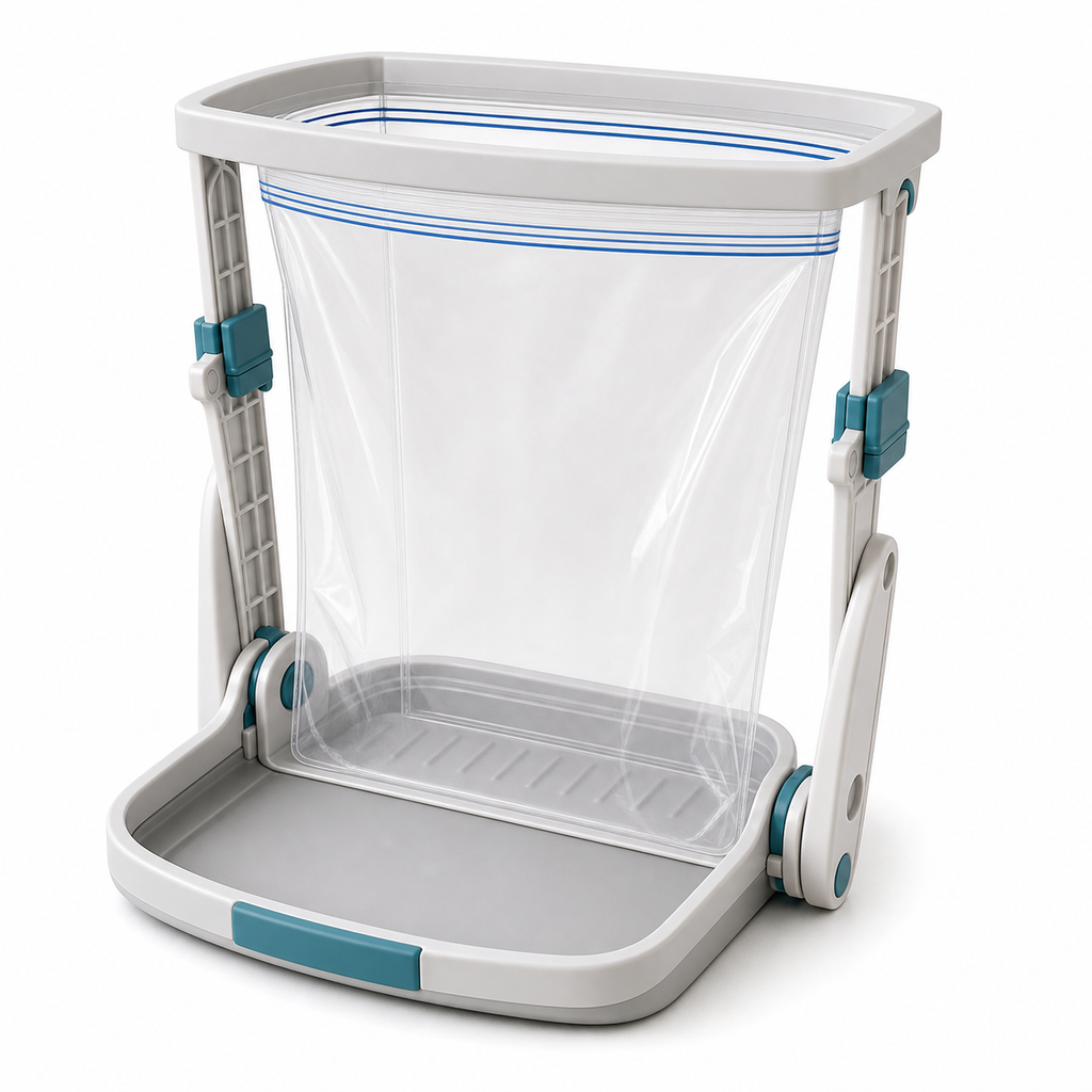 norwayselect™ ZipDock Marinade & Freezer Bag Prep Station